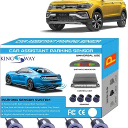 Black Reverse Parking Sensors for Taigun 2021 Onwards Black Reverse Parking Sensors for Taigun 2021 Onwards Parking Sensor-14