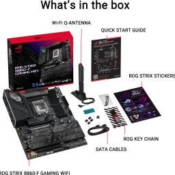 ASUS ROG STRIX B860-F GAMING WIFI LGA1851 RL-ILMSocket ATX Intel B860 Chipset DDR5 Motherboard for Desktop image 4