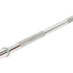 3 feet Solid 25mm Thickness Star Nut Barbell Standard Straight Weight Bar Weight Lifting Bar-image-1