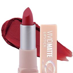 Fashion Colour Women Cranberry RedVivid Matte Lipstick 3.8 g - Cranberry 17-43