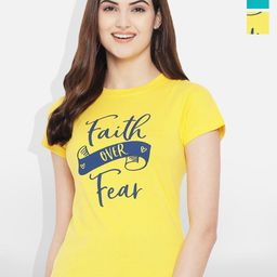 Fabflee Pack Of 3 Printed Round Neck Cotton T-shirt-image-96