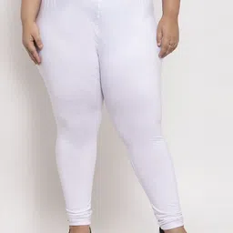 TAG 7 PLUS Women Plus Size Churidar-Length Leggings-image-83