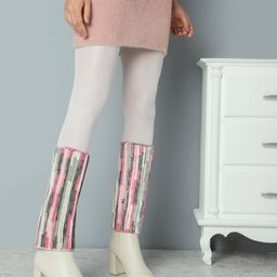 Magic Needles Women Crochet Legwarmer Acrylic Socks-23