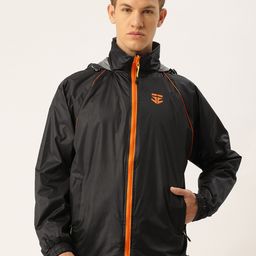 Sports52 wear Hooded Comfort Fit Reversible Rain Jacket-image-83