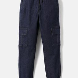 Urbano Juniors Boys Jogger Low Distress Stretchable Jeans-image-30
