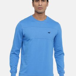 Wildcraft Men Blue Solid Sweatshirt-image-51