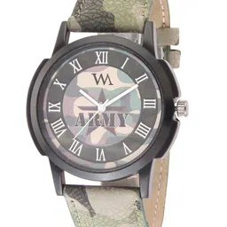 WM Men Green Analogue Watch-image-46