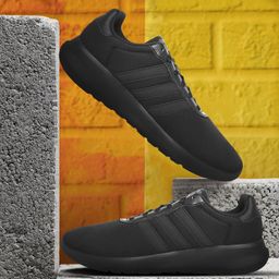 ADIDAS Men Black Lite Racer 3.0 Shoes-image-74
