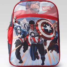 Priority Boys Marvel Printed School Backpack-47