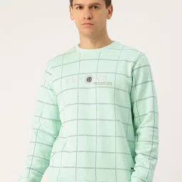 Monte Carlo Men Checked Sweatshirt-image-32