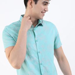 HIGHLANDER Men Slim Fit Opaque Casual Shirt-image-26