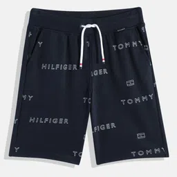Tommy Hilfiger Boys Brand Logo Printed Shorts-11