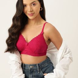 DressBerry Floral Anti-Odour Side Shaper Bra - Medium Coverage Lightly Padded-picture-13