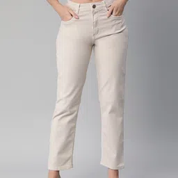 ADBUCKS Straight Fit High-Rise Stretchable Jeans-49