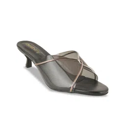 DressBerry Embellished Slim Heeled Mules with Bows-29