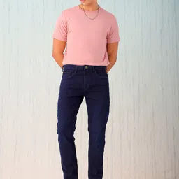 Hardsoda by The Indian Garage Co Men Slim Fit Light Fade Stretchable Jeans-image-0