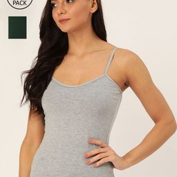 Lady Lyka Women Pack of 2 Solid Camisoles-image-54