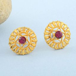 Missmister Gold-Plated Brass Earrings-image-91