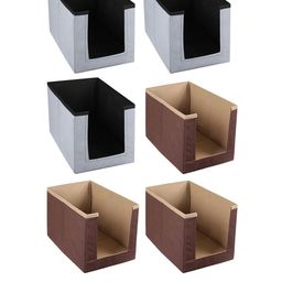 Kuber Industries Set Of 6 Solid Non-Woven Shirt Stacker Wardrobe Organiser-8