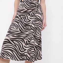 DressBerry Animal Print Y2K Replay Midi Skirt-image-50