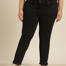 Sztori Women Plus Size Black Skinny Fit Stretchable Jeans-image-93