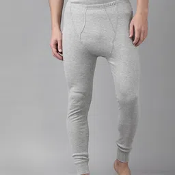 Van Heusen Men Solid Warmtech Anti Bacterial Thermal Bottom-image-20