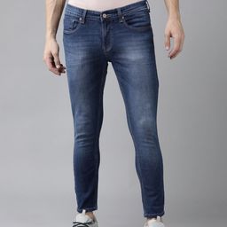 SPYKAR Men Slim Fit Heavy Fade Stretchable Jeans-image-23