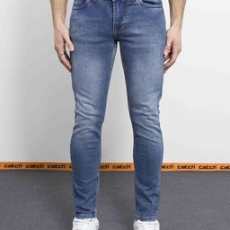 catch Men Slim Fit Light Fade Stretchable Jeans-image-77