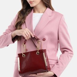 Mast & Harbour Textured Structured Handheld Bag image 3