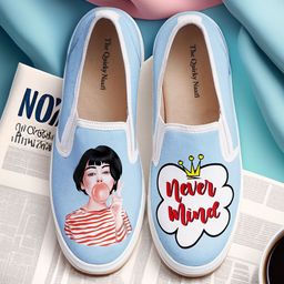 THE QUIRKY NAARI Women Printed Slip-On Sneakers-image-84