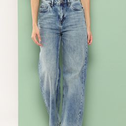Killer Women Mid-Rise Heavy Fade Wide Leg Jeans-picture-13