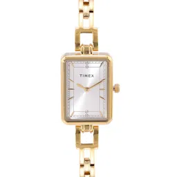 Timex Women Brass Dial & Bracelet Style Straps Analogue Watch - TWEL22801-image-92
