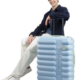 uppercase Astro Set of 3 Textured Hard Sided Trolley Bag image 4