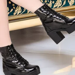 STRASSE PARIS Women Ankle Length Block Heel Boots-image-42