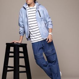 The Roadster Lifestyle Co. Dyed Hooded Tailored Jacket-picture-47
