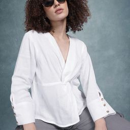 The Roadster Life Co. Twisted Pure Cotton Top-picture-57