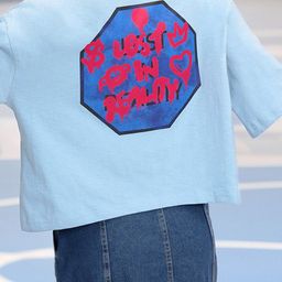 DressBerry Summer In The Street Boxy T-shirt-image-92