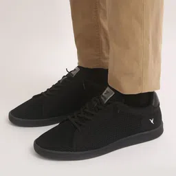 yoho Men Round Toe Perforations Lace-Ups Sneakers-image-5
