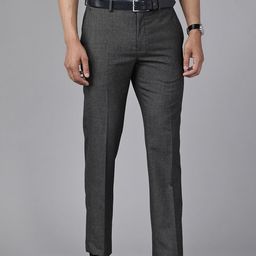 Blackberrys Men Mid-Rise Slim Fit Formal Trousers-image-122