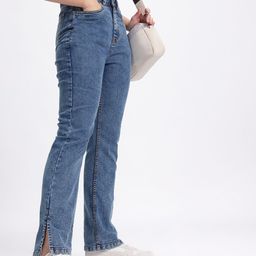 glitchez Women Urban Edge Straight Fit Jeans-image-33