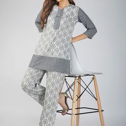 Bindigasm Printed Tunic With Trousers Co-Ords-picture-19