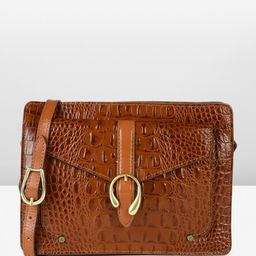 Hidesign Blisse-Baby Croco Textured Animal Print Sling Bag-22