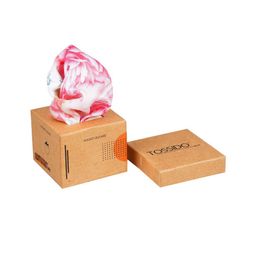 Tossido Men Pink & White Printed Pocket sqaure-image-61