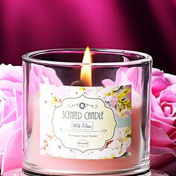 Archies Pink Scented Candle-image-51