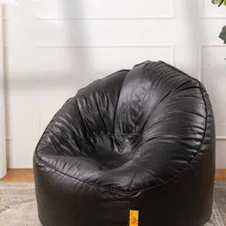 THREADVIBE LIVING BlackBean Bag Sofa With Bean-95