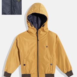 Okane Boys Reversible Hooded Bomber Jacket-picture-17
