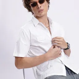 glitchez Applique Relaxed Fit Casual Shirt-image-95