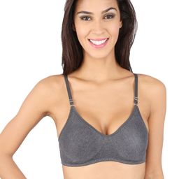 Bralux Grey Melange T-shirt Bra-picture-28