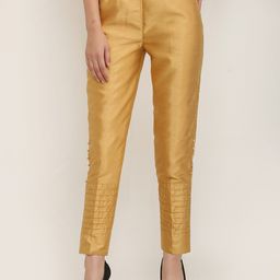 FLOREOS Women Comfort Easy Wash Slim Fit Trousers-image-62
