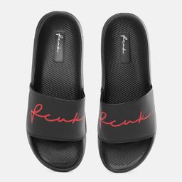 FCUK Men Brand Logo Printed Sliders-picture-39